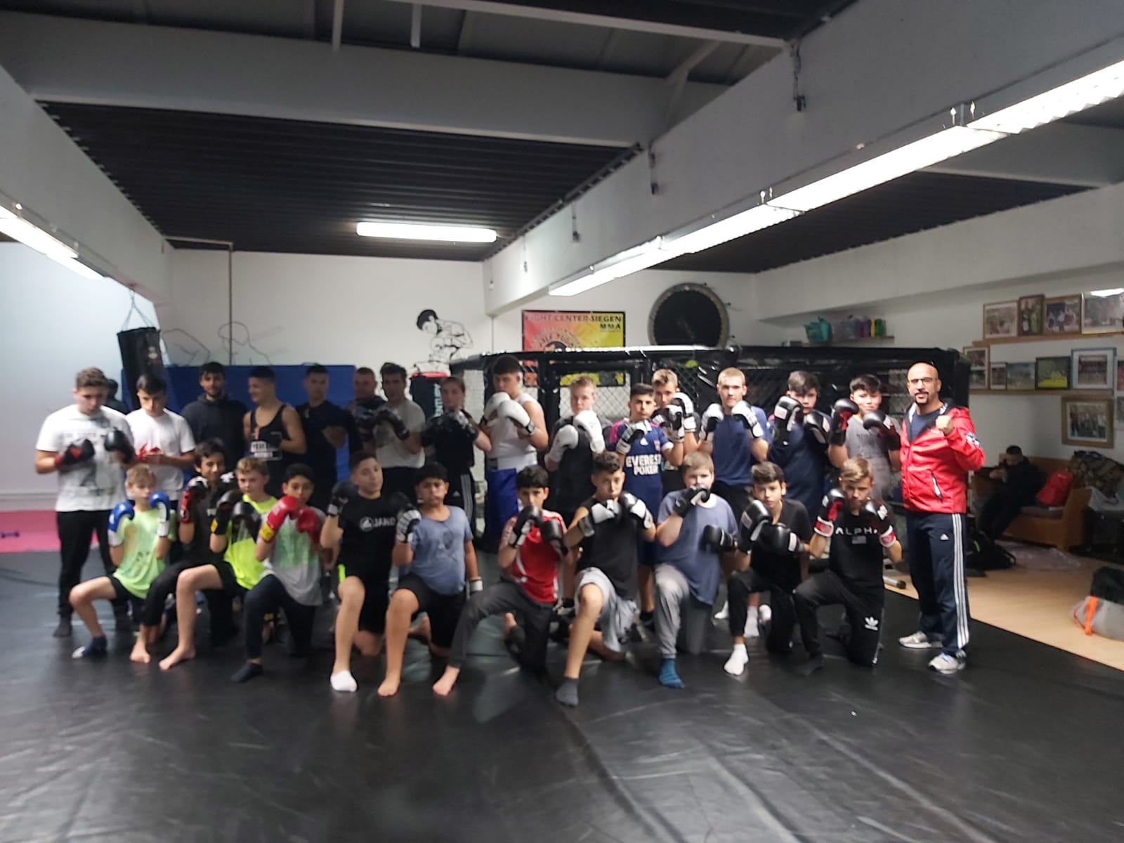 Trainingsgruppe Kickboxen und Boxen